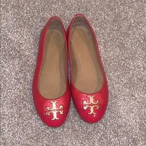 Red Tory Burch flats